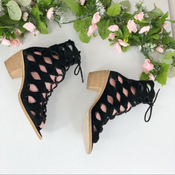 Matisse made in Brazil black sandals size 8 M - Picture 3 of 9